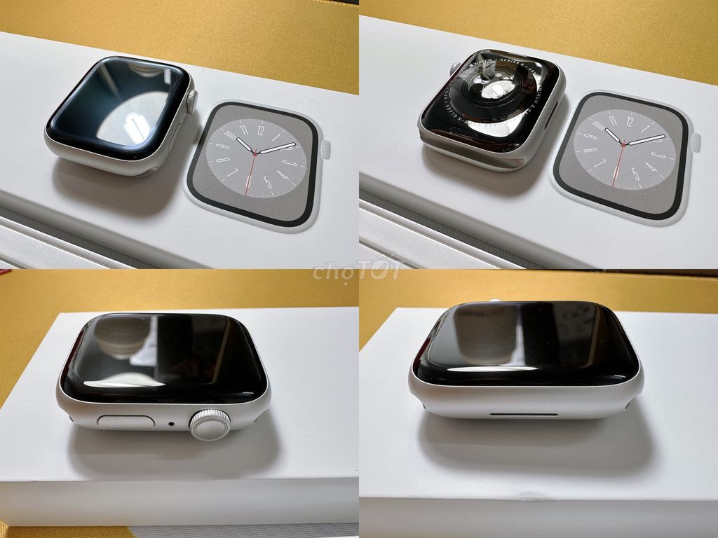 Apple watch series 8 - 45mm silver GPS - Fullbox