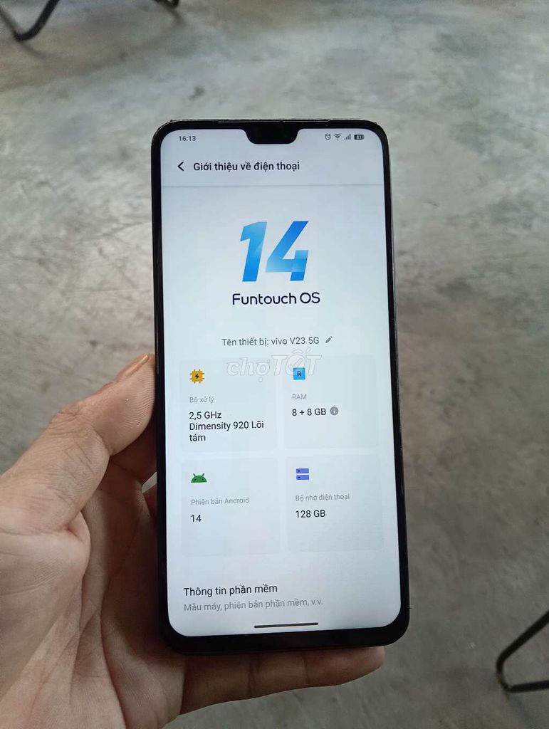 Vivo V23 5G ram 8/128gb có NFC. Mua bán Điện thoại tại Thành phố Biên Hòa Đồng Nai được đăng bởi Nam hình 1
