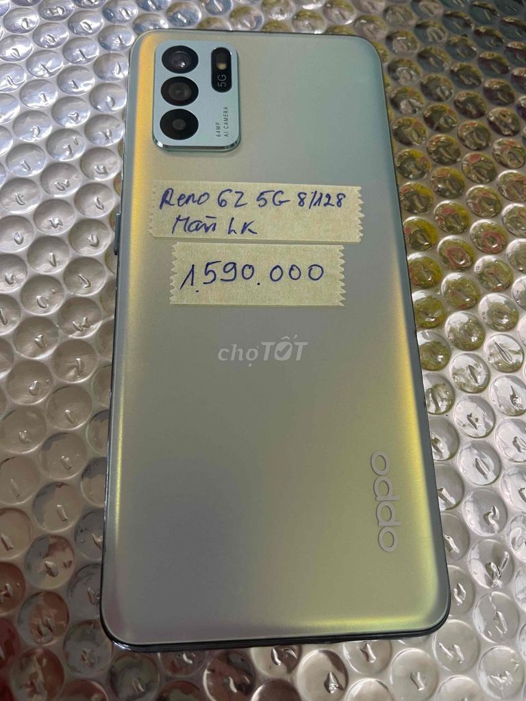 Oppo Reno 6Z 5G Ram8/128GB Màn LK. Mua bán Điện thoại tại Quận Ninh Kiều Cần Thơ được đăng bởi Cầm Đồ Anh Quý hình 1