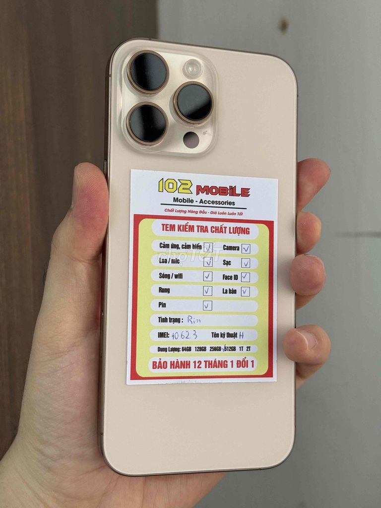 iPhone16ProMax256GB máy đẹp keng bảo hành 1 năm. Mua bán Điện thoại tại Thành phố Buôn Ma Thuột Đắk Lắk được đăng bởi Nguyễn Hoàng hình 1