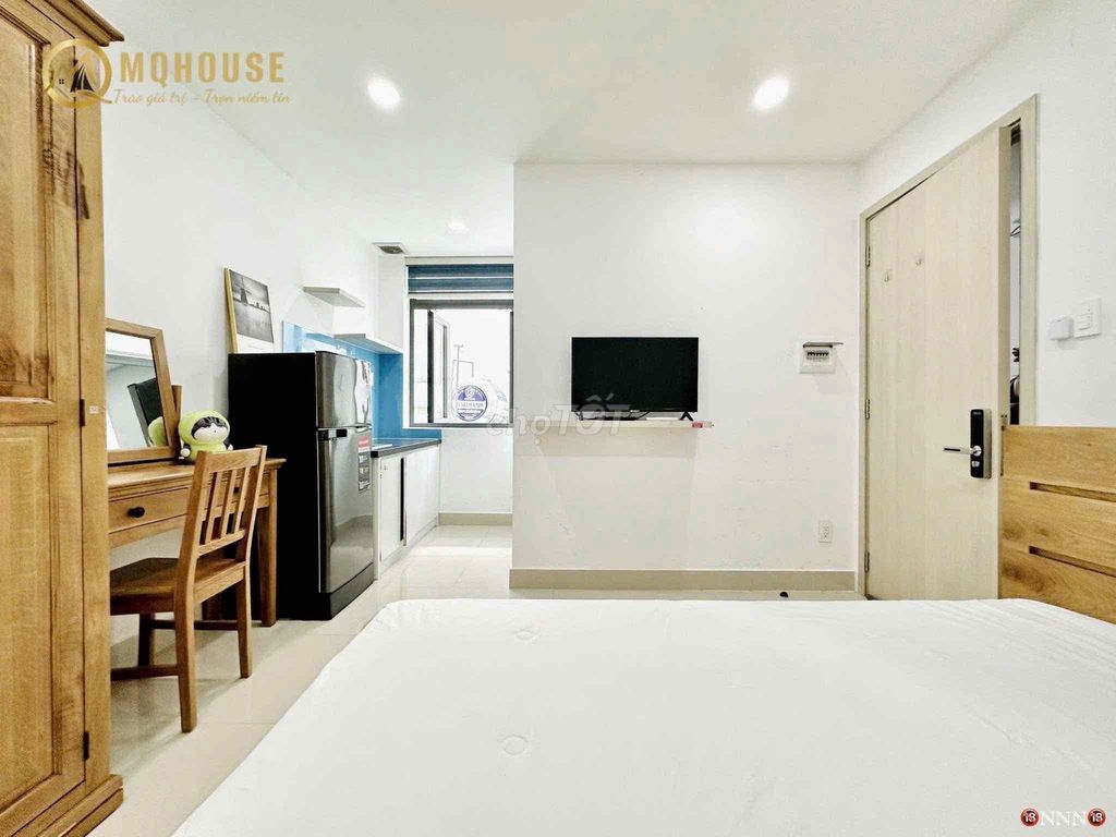 Cho Thuê Phòng Phú Nhuận_Mới 100%_Nhà thang máy_gần ngã tư Phú Nhuận