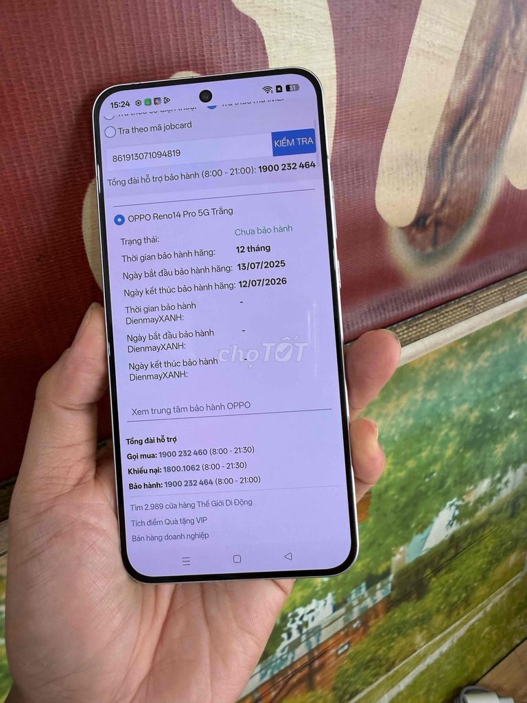 Oppo 14 Pro 5G 12GB/512GB tgdd. Mua bán Điện thoại tại Thành phố Thủ Đức Tp Hồ Chí Minh được đăng bởi NT hình 1