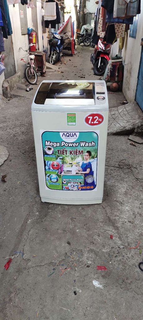 Cần thanh lý máy giặt aqua 7 kg xài rất OK