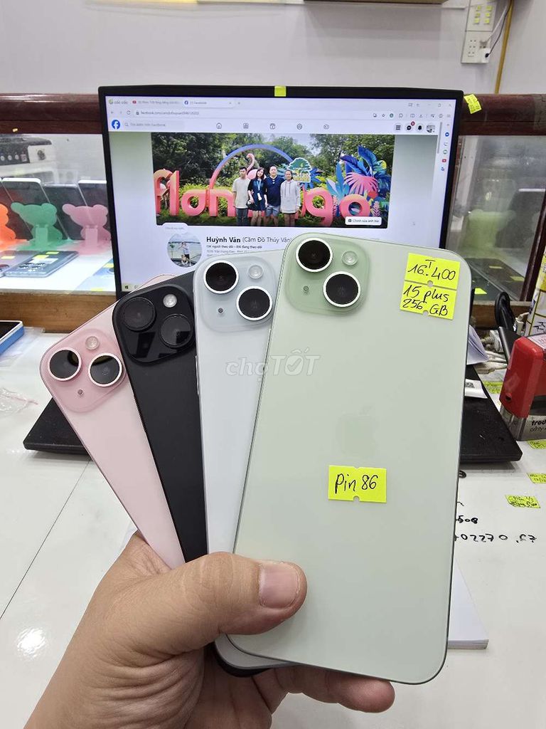 Iphone 15 Plus - 256GB - 512GB - Có Ổ Sim. Mua bán Điện thoại tại Thành phố Long Xuyên An Giang được đăng bởi Facebook Cầm Đồ Thúy Vân hình 1