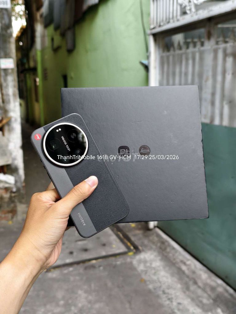 Xiaomi Mi 17 Ultra Leica Đen 16/512 fullbox bản nd. Mua bán Điện thoại tại Quận Gò Vấp Tp Hồ Chí Minh được đăng bởi Thanh Tri hình 1