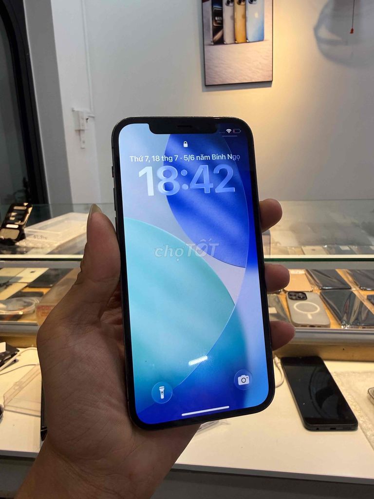 iPhone 12 Pro (zin) Đã thay pin. Mua bán Điện thoại tại Thành phố Huế Thừa Thiên Huế được đăng bởi Pan Phone hình 1