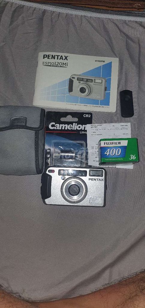 Máy ảnh film Pentax Espio 120Mi Bạc 99%. Mua bán Máy ảnh, Máy quay tại Huyện Thường Tín Hà Nội được đăng bởi Bùi Thanh Lâm hình 1