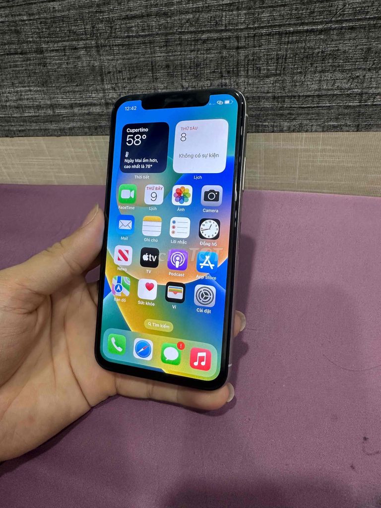 Iphone X 64Gb giá rẻ chữa cháy. Mua bán Điện thoại tại Quận Bình Tân Tp Hồ Chí Minh được đăng bởi Mr Zui 18 tuổi rưỡi hình 1