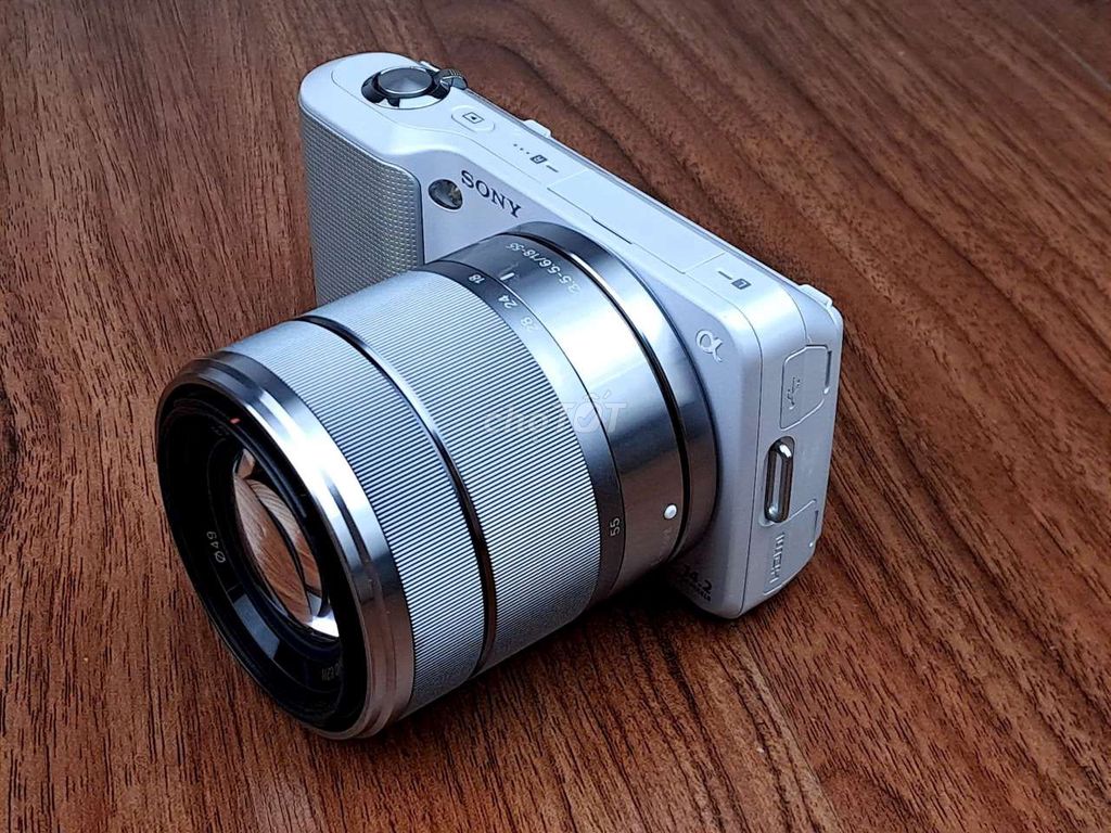 Máy ảnh Sony NEX-3 màu trắng kèm ống kính 18-55mm. Mua bán Máy ảnh, Máy quay tại Quận Tân Bình Tp Hồ Chí Minh được đăng bởi Phan Nguyen hình 1