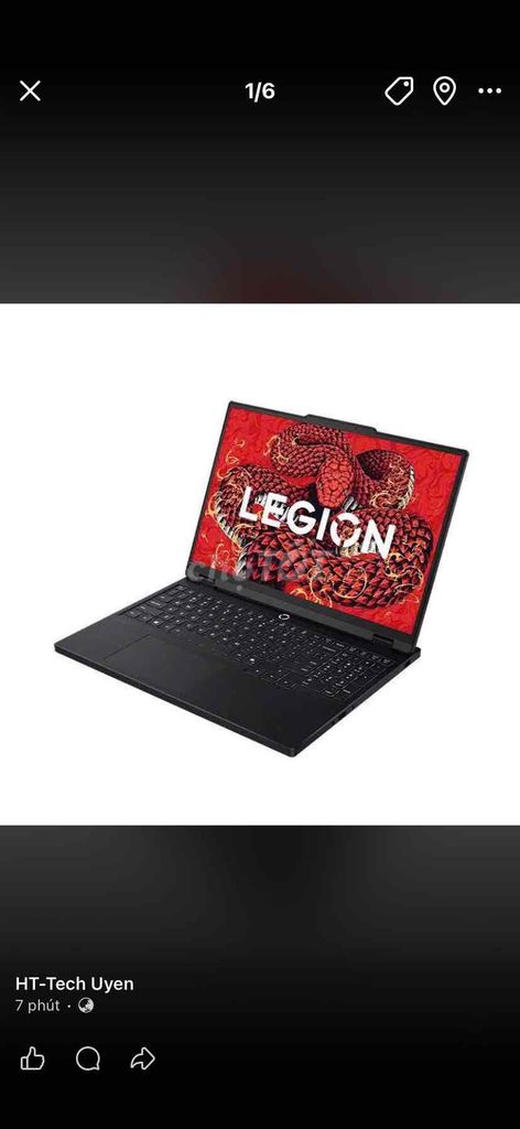 Lenovo Legion R7000 Ryzen 7-H 16GB/512GB. Mua bán Laptop tại Thành phố Biên Hòa Đồng Nai được đăng bởi Uyên Phạm hình 1
