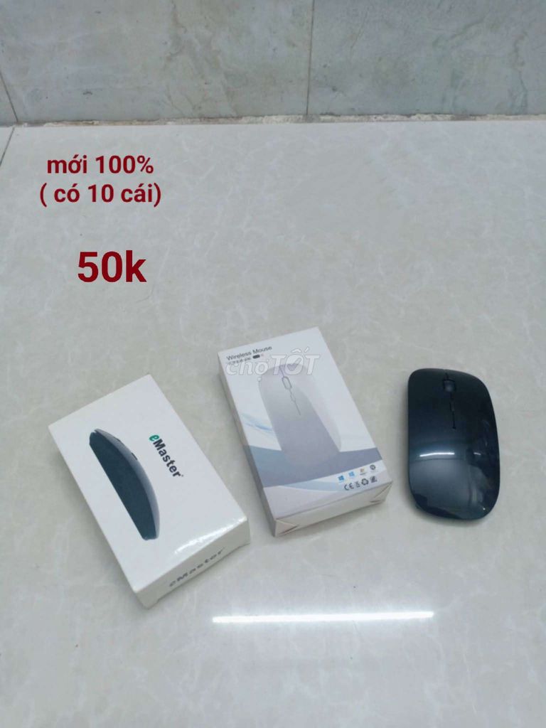 Chuột không dây Emaster dẹp mới. Mua bán Phụ kiện (Màn hình, Chuột...) tại Quận Bình Tân Tp Hồ Chí Minh được đăng bởi ruby huỳnh hình 1