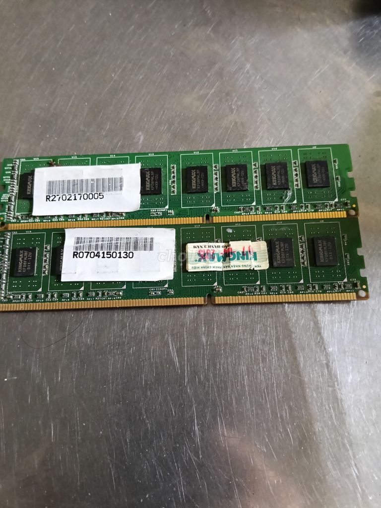 RAM Kingmax DDR3 8GB Bus 1600MHz Mới. Mua bán Linh kiện (RAM, Card...) tại Huyện Châu Thành Bến Tre được đăng bởi Hiệp hình 1