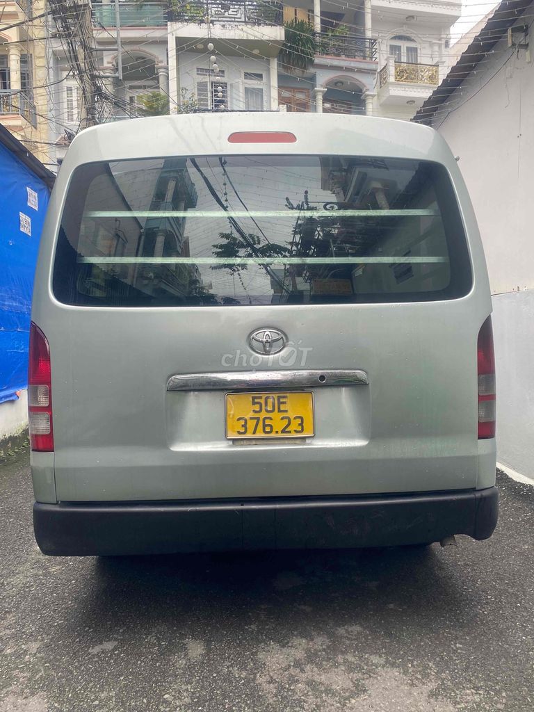 SIÊU PHẨM TOYOTA HIACE 2008 MÁY DẦU 3 chỗ. Mua bán Ô tô tại Quận 12 Tp Hồ Chí Minh được đăng bởi anh thanh hình 5