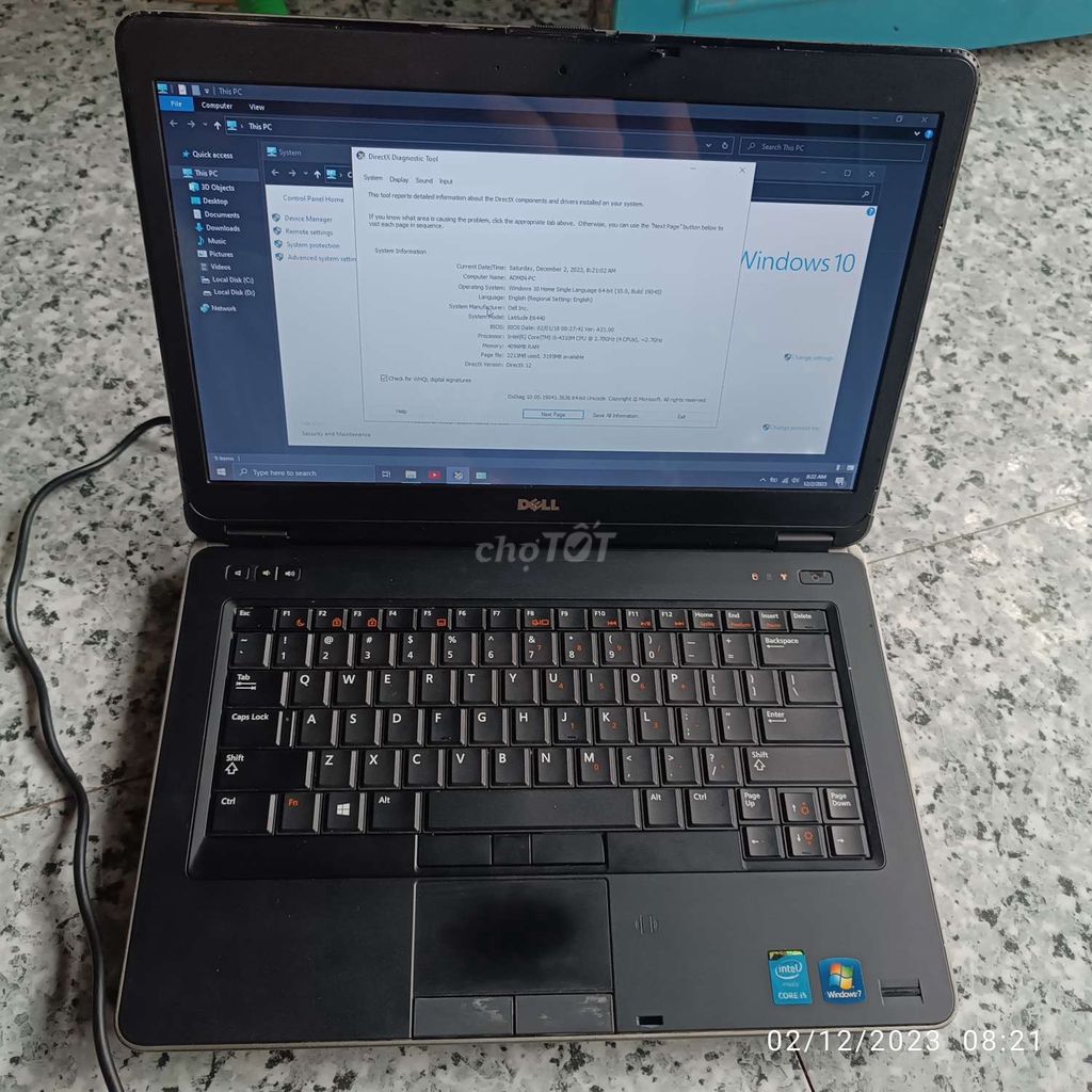 Dell 6440 i5 gen 4.