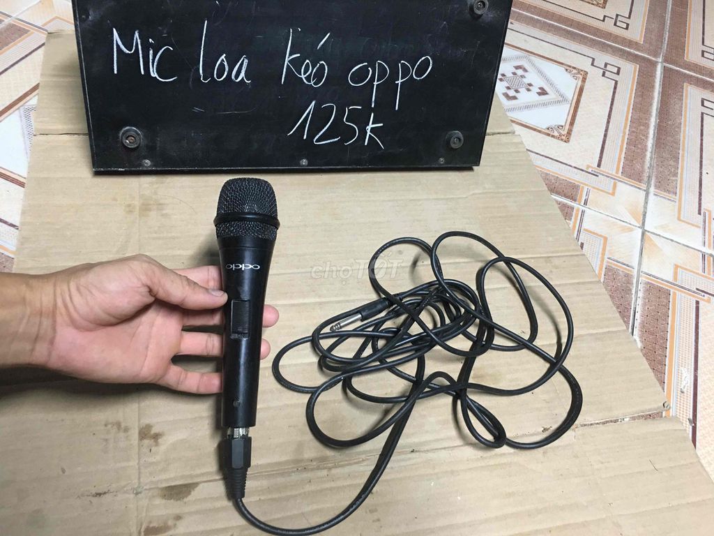 Micro OPPO Đen Có dây. Mua bán Tivi, Âm thanh tại Thị xã Duy Tiên Hà Nam được đăng bởi hinh dieu linh hình 1