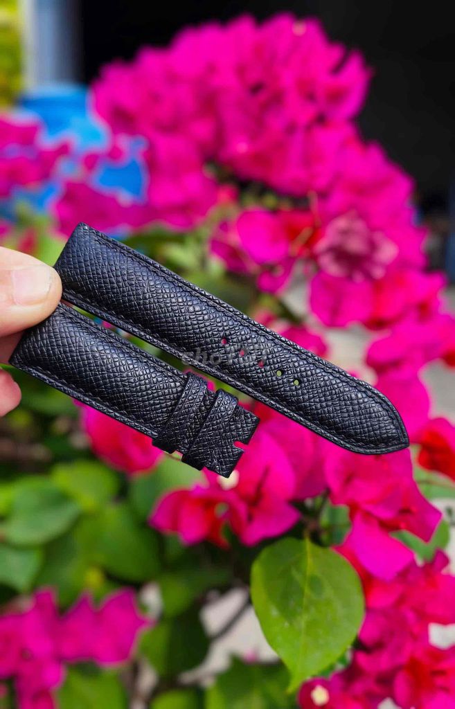 Dây đồng hồ da đen. Mua bán Phụ kiện thời trang khác tại Thành phố Bến Tre Bến Tre được đăng bởi Hà Khôi hình 1