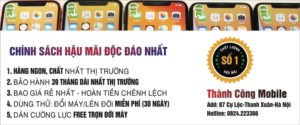 Cửa hàng Thành Công Mobile - 87 Cự Lộc tại Quận Thanh Xuân, Hà Nội hình 1