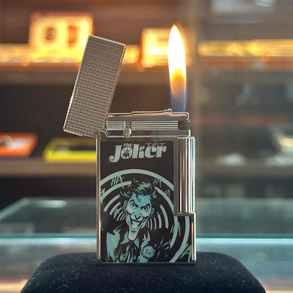 Bật lửa ST Dupont Joker Sơn mài. Mua bán Đồ sưu tầm, đồ cổ tại Quận Long Biên Hà Nội được đăng bởi Thế Giới Bật Lửa Nam Hiền 188Ngọc Thụy Long Biên hình 1