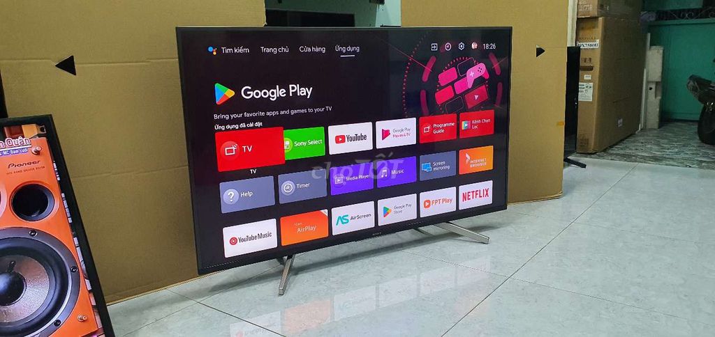 Google.Tv.  Sony 55x75k.  4k. Giọng Nói. Mới 99%. Mua bán Tivi, Âm thanh tại Quận 8 Tp Hồ Chí Minh được đăng bởi TIẾN •••>>  PHẠM THẾ HIỂN. Q8 hình 1