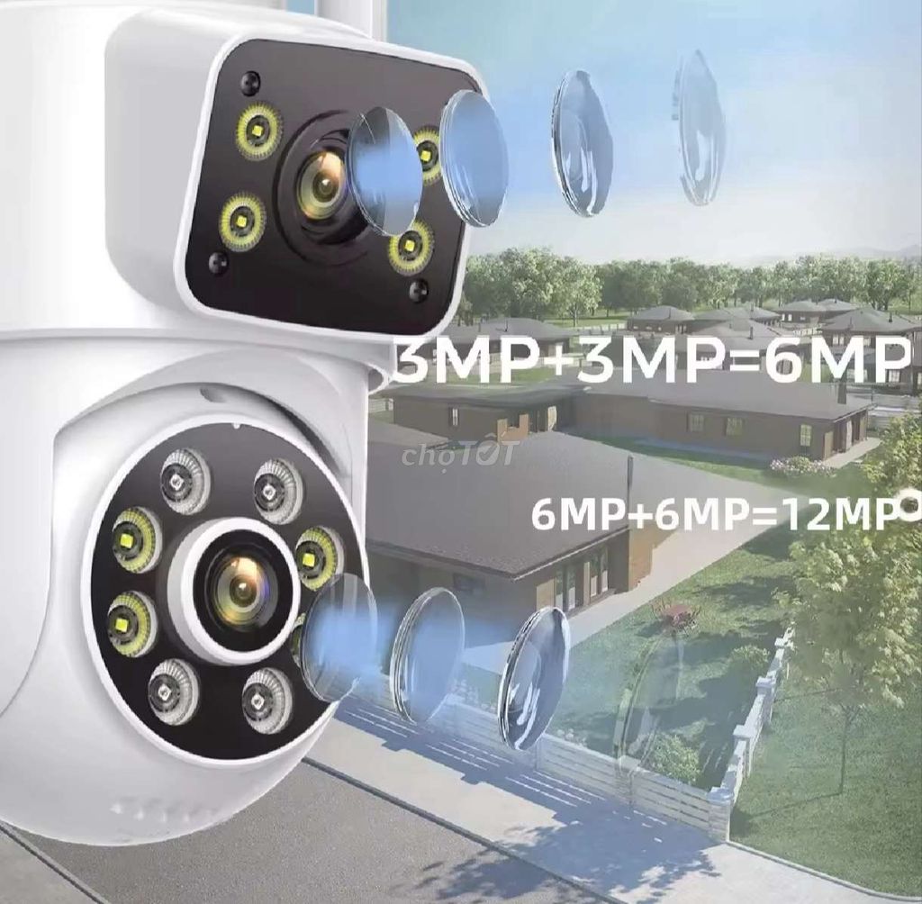 Camera kép wifi, kết nối Bluetooth . Mua bán Máy ảnh, Máy quay tại Quận Bình Thuỷ Cần Thơ được đăng bởi thịnhphúc hình 1