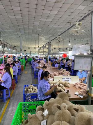 TUYỂN MAY GẤU BÔNG - DÉP - KHÔNG CẦN TAY NGHỀ