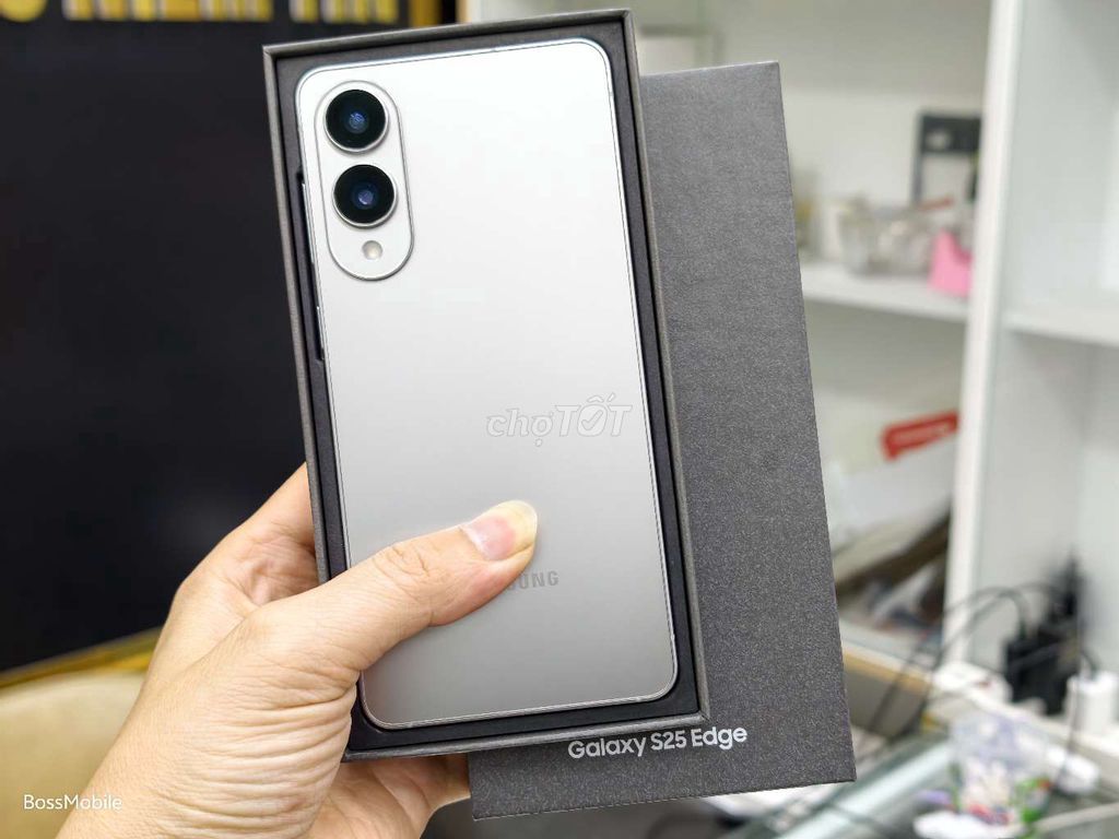 Samsung S25 Edge 256GB Bạc chính hãng fullbox. Mua bán Điện thoại tại Quận Hai Bà Trưng Hà Nội được đăng bởi Boss Mobile hình 1