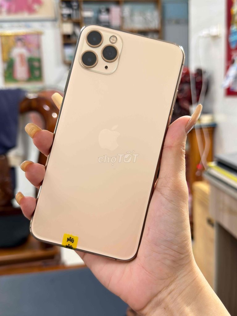 Apple iPhone 11 Pro Max 64GB Vàng. Mua bán Điện thoại tại Thành phố Biên Hòa Đồng Nai được đăng bởi Huỳnh  hình 1