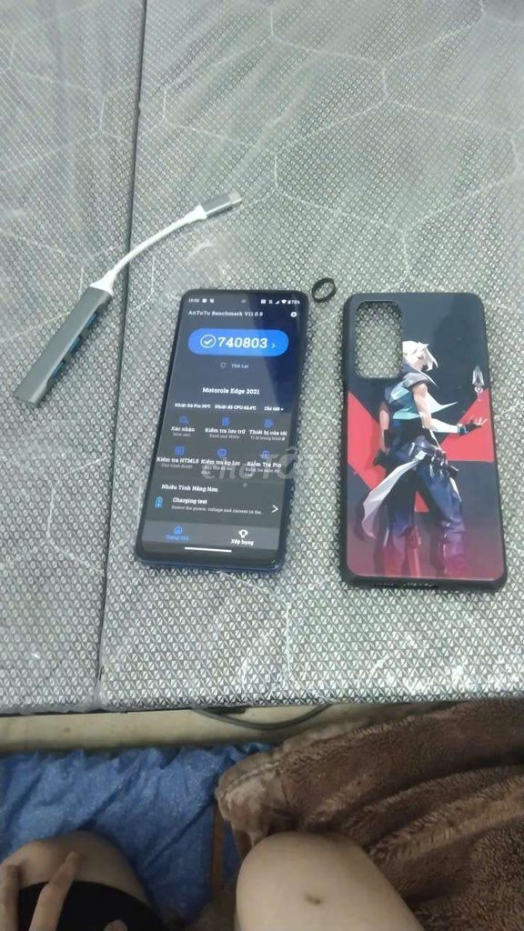 Motorola Edge UW 2021 Xanh. Mua bán Điện thoại tại Huyện Thường Tín Hà Nội được đăng bởi Lê Bảo hình 1