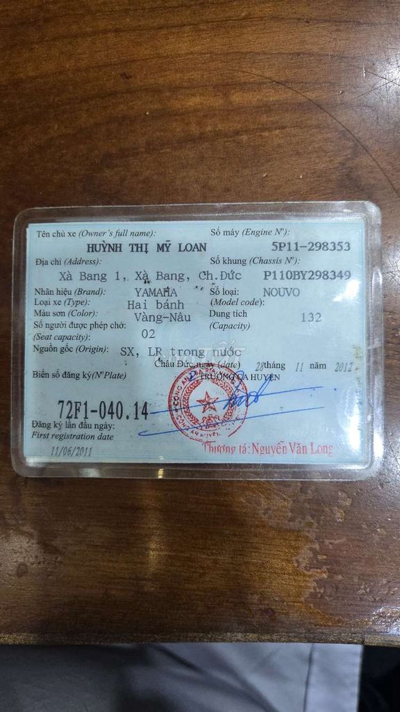 Xe Nouvo LX. Mua bán Xe máy tại Thành phố Vũng Tàu Bà Rịa - Vũng Tàu được đăng bởi Thành Lộc hình 1