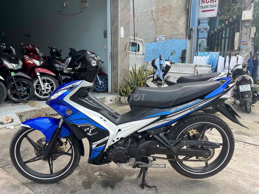 Yamaha Exciter 135 Xanh trắng. Mua bán Xe máy tại Thành phố Thuận An Bình Dương được đăng bởi Thanh Thúy hình 5