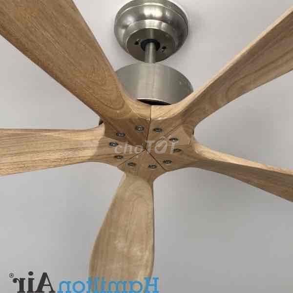 Quạt trần gỗ 5 cánh Nâu. Mua bán Quạt tại Thành phố Thủ Đức Tp Hồ Chí Minh được đăng bởi Vu Ng hình 1