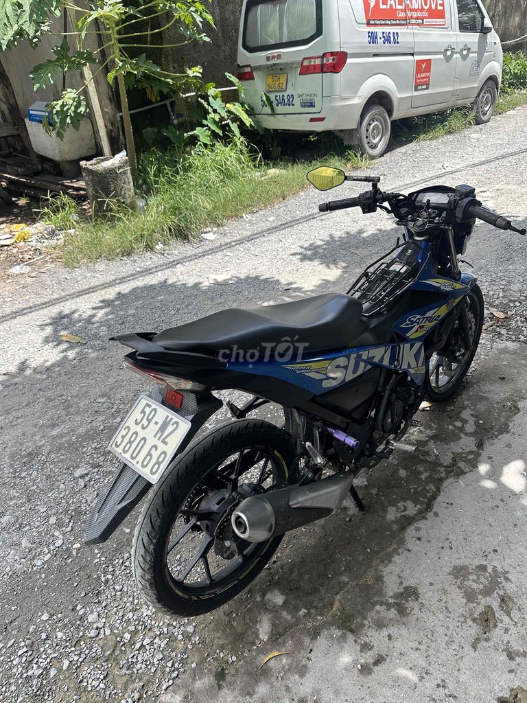 bán satria chính chủ, giấy tờ đầy đủ. Mua bán Xe máy tại Huyện Bình Chánh Tp Hồ Chí Minh được đăng bởi mitky hình 4