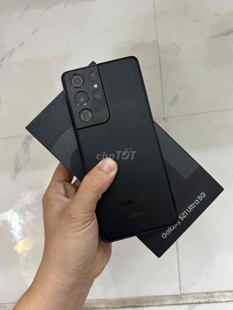 Samsung S21 Ultra 5G Đen Zin. Mua bán Điện thoại tại Quận Ninh Kiều Cần Thơ được đăng bởi nguyễn Trần Quân hình 1