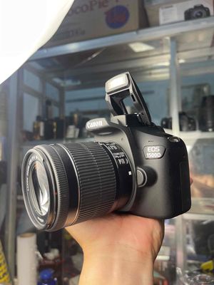 Full combo Canon 1500D + lens 18-55 STM mới 99%