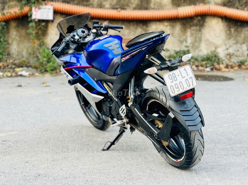 Yamaha R15 V2 Màu xanh Nhập Thái 2018 Máy Bao Zin. Mua bán Xe máy tại Quận Cầu Giấy Hà Nội được đăng bởi Trí Thành hình 2