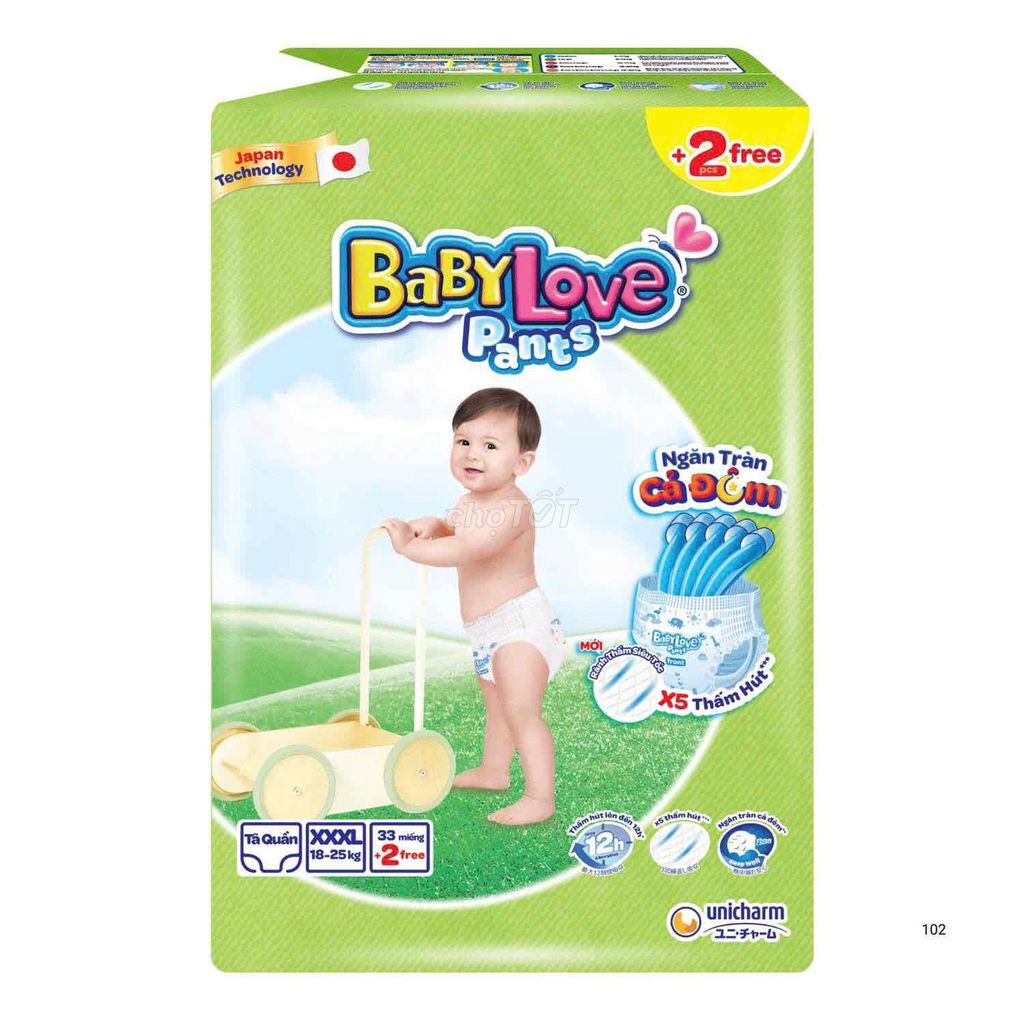 Tã quần BabyLove size M đến 5XL. Mua bán Mẹ và bé tại Quận 6 Tp Hồ Chí Minh được đăng bởi Đặng Huyền Sương  hình 1