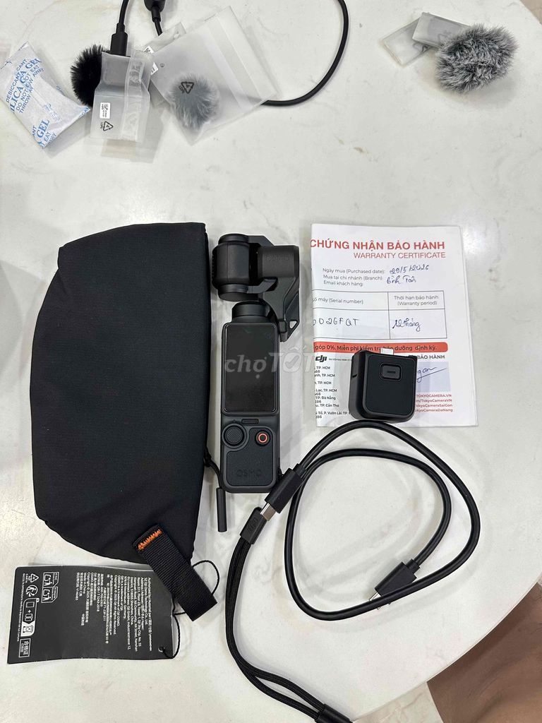 DJI Osmo Pocket 4 Đen Like new. Mua bán Máy ảnh, Máy quay tại Quận Gò Vấp Tp Hồ Chí Minh được đăng bởi Than hình 1