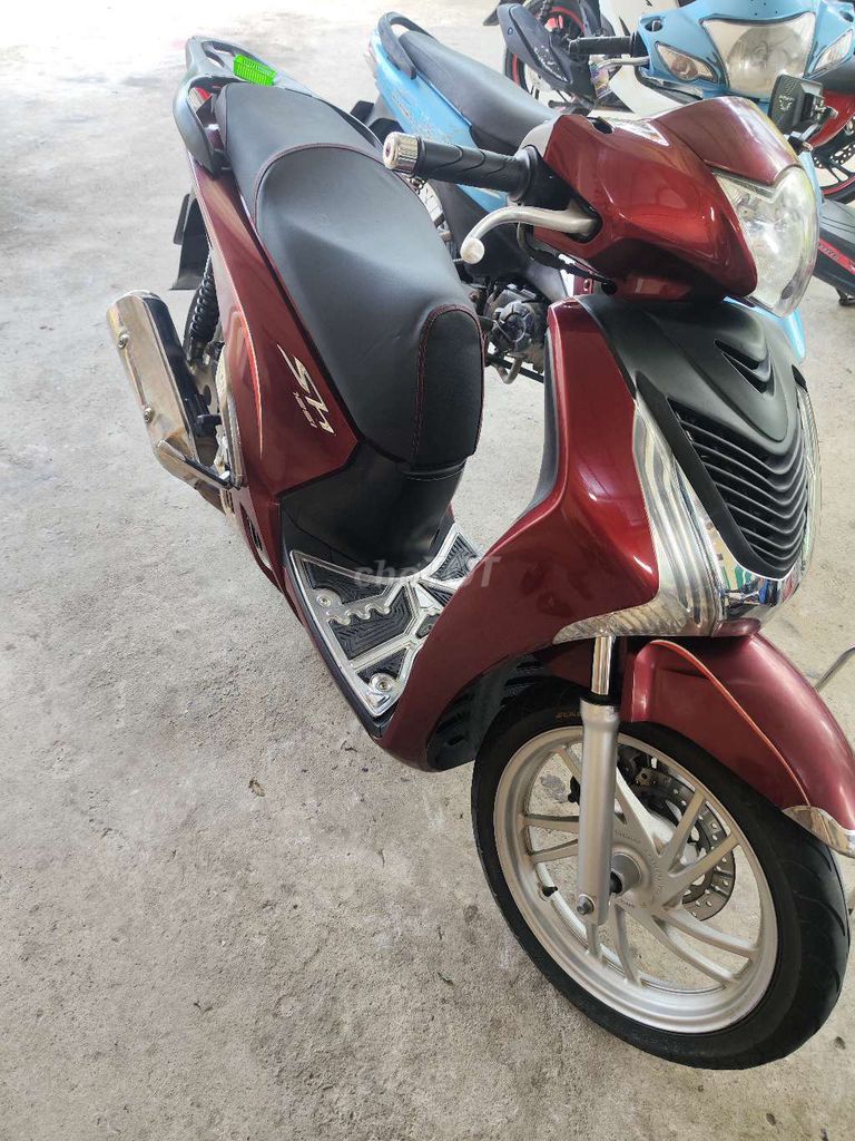 Honda SH Việt 2014 бордовый Smartkey оригинальный двигатель отличное состояние