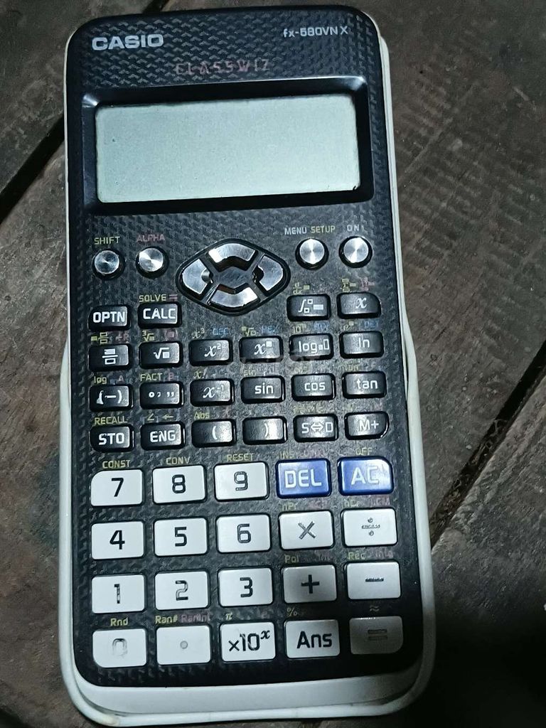 Máy tính khoa học Casio fx-580VN X đã qua sử dụng. Mua bán Đồ dùng văn phòng tại Thị xã Mỹ Hào Hưng Yên được đăng bởi ĐẶNG THU HUYEN hình 1