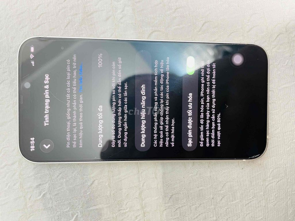 iPhone 12 mini 128GB Trắng có xíu lộc lá. Mua bán Điện thoại tại Thành phố Thuận An Bình Dương được đăng bởi Hoang Pham hình 1