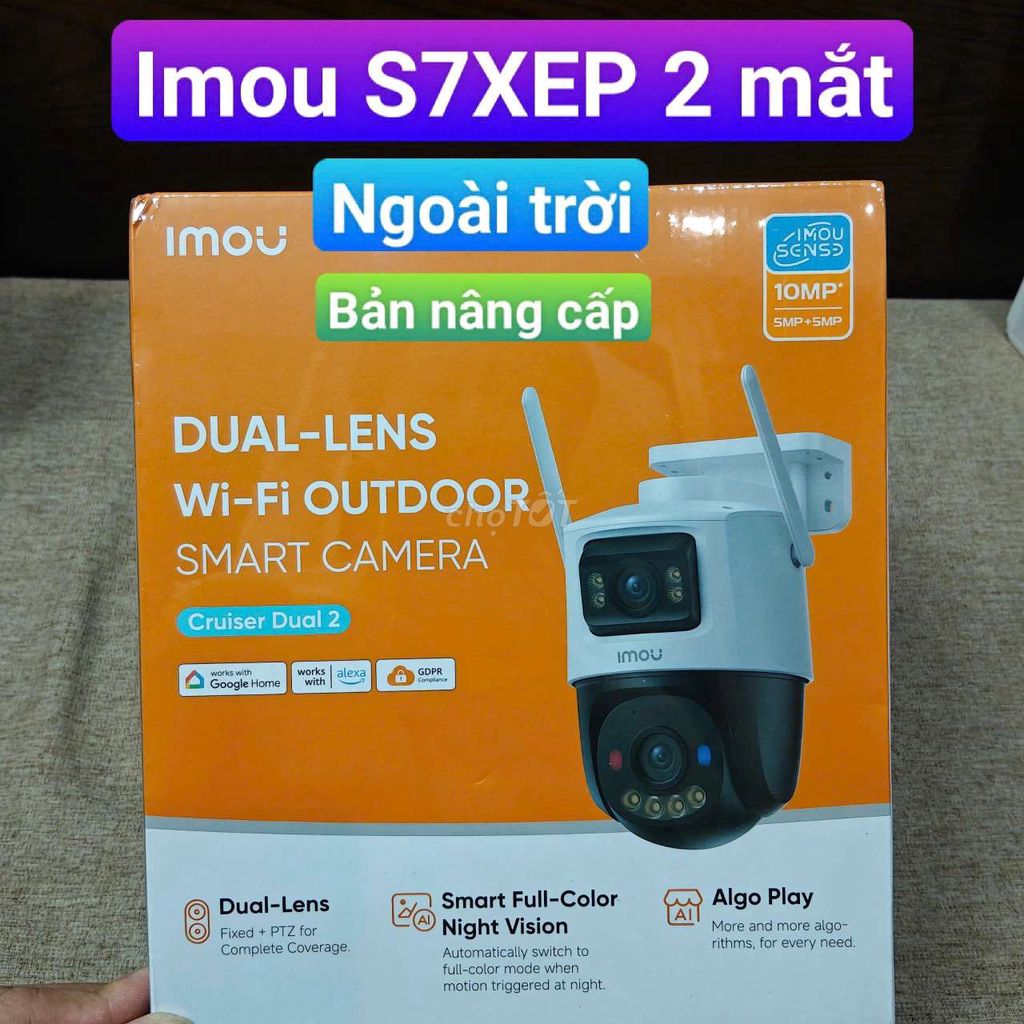 imou S7XEP 2 mắt ngoài trời. Mua bán Máy ảnh, Máy quay tại Quận Thanh Khê Đà Nẵng được đăng bởi Camera sỉ Phi Vũ hình 1
