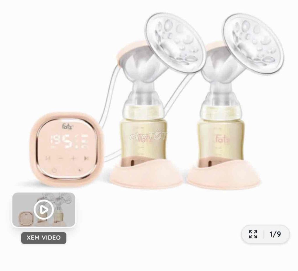 Máy hút sữa điện đôi Fatzbaby Resonance. Mua bán Mẹ và bé tại Thị xã Tân Uyên Bình Dương được đăng bởi Dương Văn An hình 1