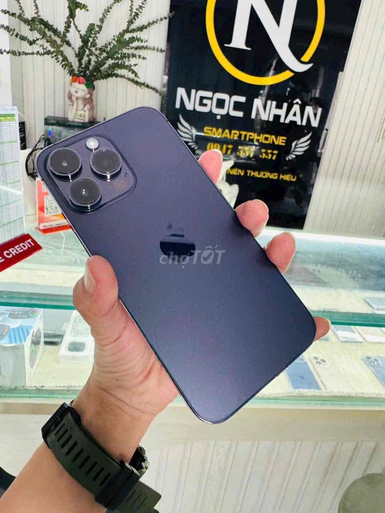 Apple iPhone 14 Pro Max 128GB Tím 99% pin90%. Mua bán Điện thoại tại Thành phố Biên Hòa Đồng Nai được đăng bởi Oanh Hoang hình 1