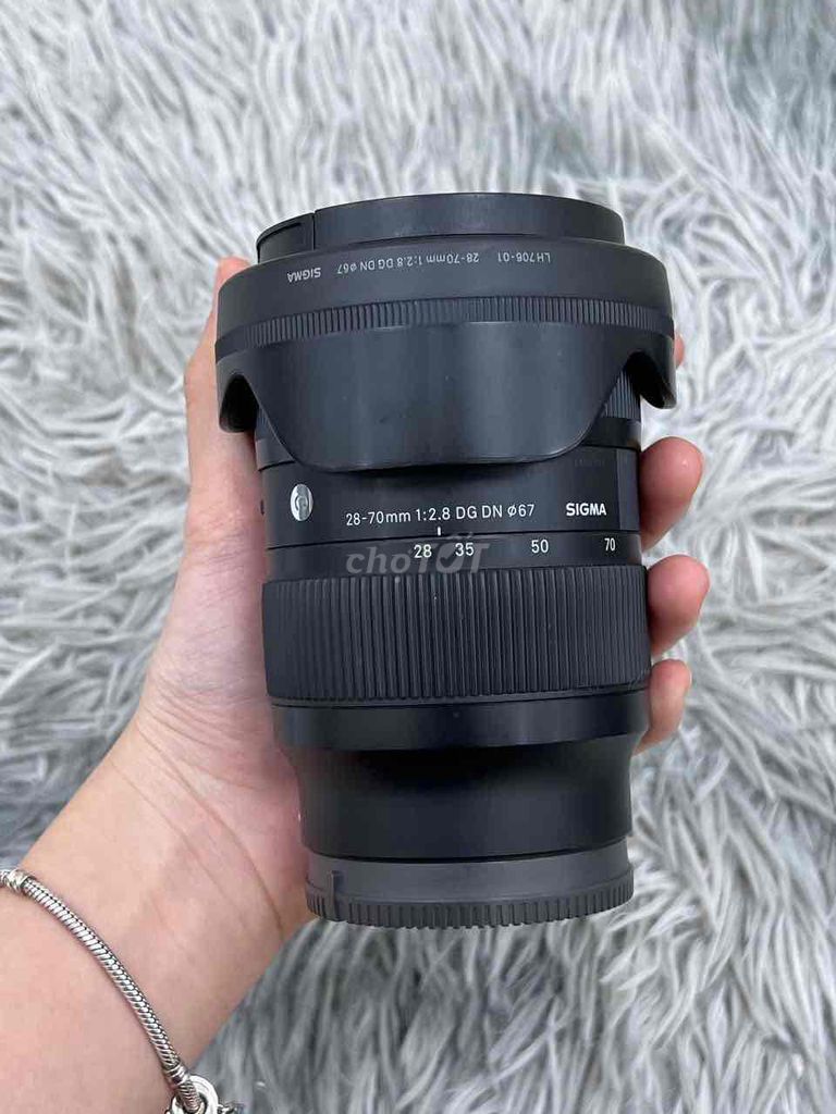 Ống kính Sigma 28-70mm F2.8 DG DN Sony 99%. Mua bán Máy ảnh, Máy quay tại Quận 5 Tp Hồ Chí Minh được đăng bởi Phan Thế Phong  hình 1
