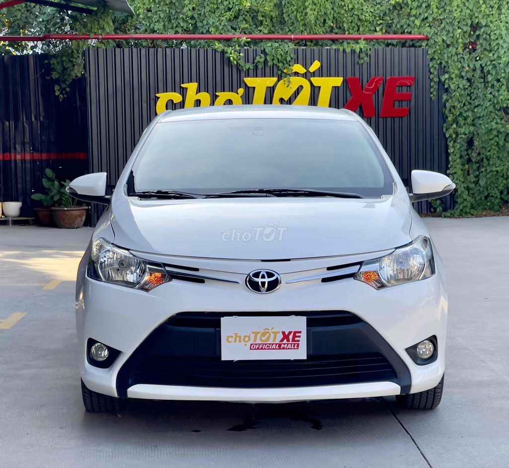 Toyota Vios 2017 1.5E CVT - 54000 km Số Tự Động