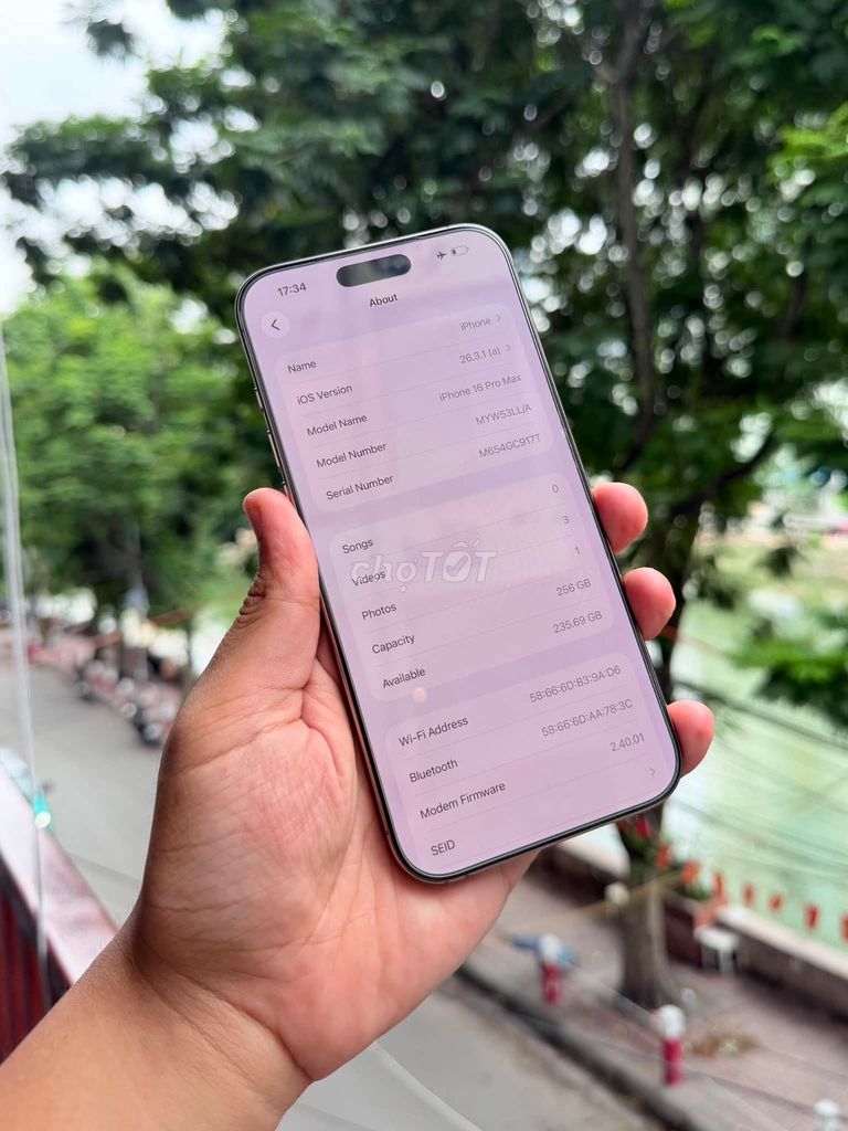 Apple iPhone 16 Pro Max 256GB Vàng sa mạc Mỹ LL/A. Mua bán Điện thoại tại Quận Ba Đình Hà Nội được đăng bởi Hội Đồ Điện Tử hình 1