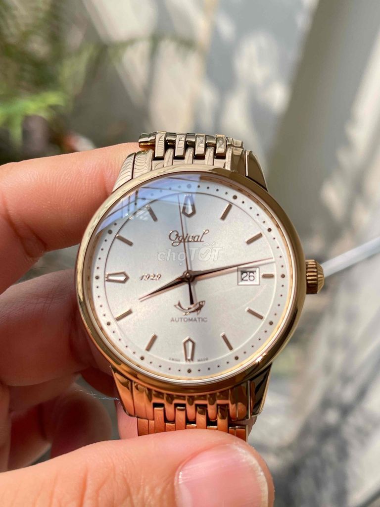 Ogival Đồng hồ Thụy Sĩ Vàng hồng Automatic. Mua bán Đồng hồ tại Huyện An Dương Hải Phòng được đăng bởi hùng hình 1
