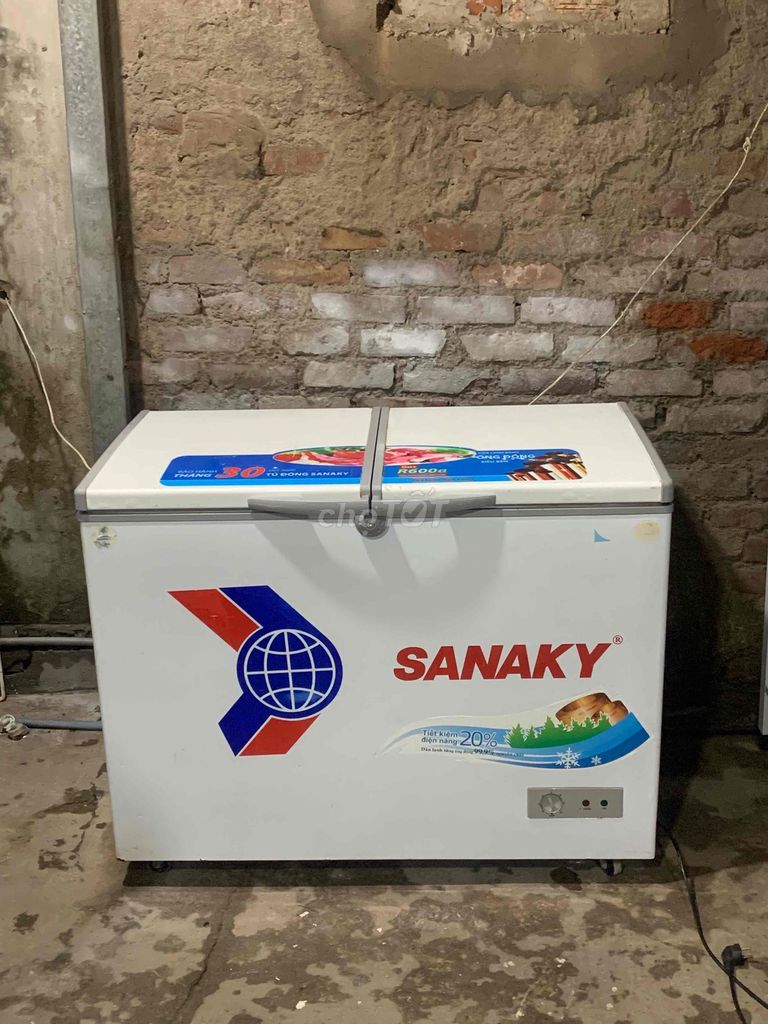 THANH LÝ TỦ ĐÔNG SANAAKY 350L hai chế độ. Mua bán Tủ lạnh tại Quận Nam Từ Liêm Hà Nội được đăng bởi Điện Lạnh Bách Khoa hình 1