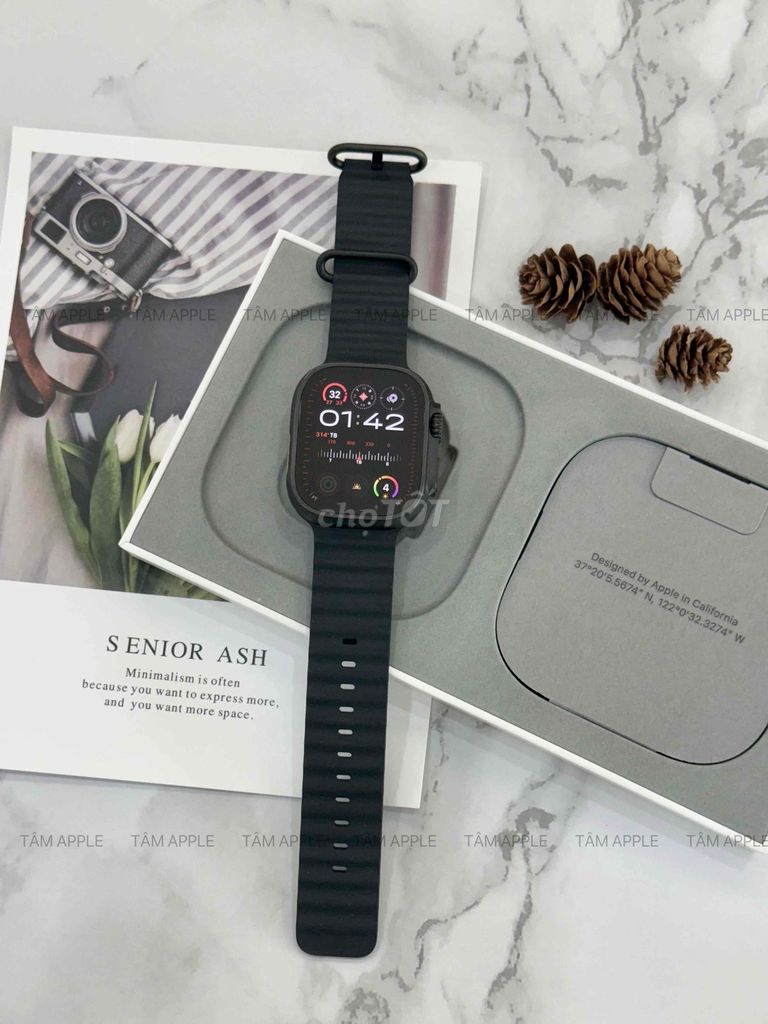 Apple Watch Ultra 2 49mm Titan Đen 99%. Mua bán Thiết bị đeo thông minh tại Quận Ninh Kiều Cần Thơ được đăng bởi Diệp Hằng Tiên hình 1