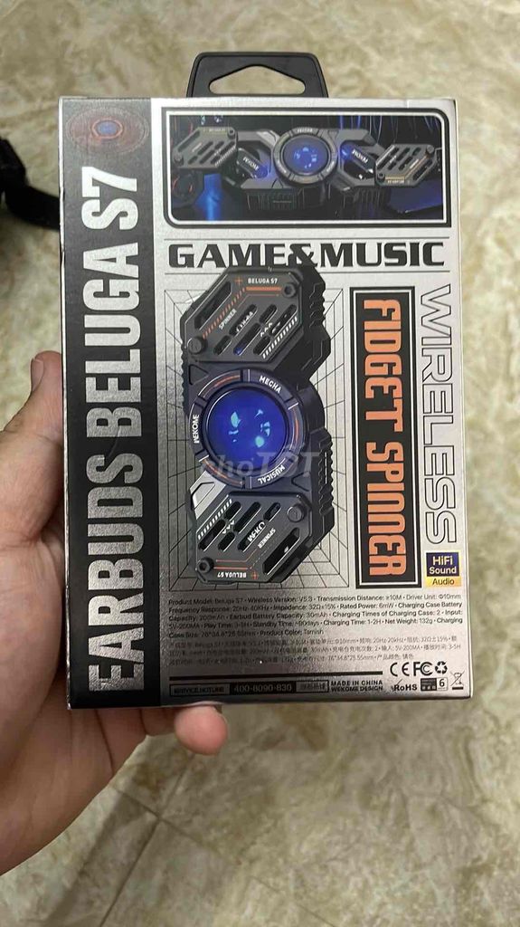 tai nghe gaming(spinner). Mua bán Tivi, Âm thanh tại Thành phố Buôn Ma Thuột Đắk Lắk được đăng bởi Đăng Hoàng hình 3